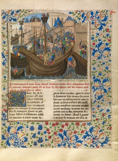 Alexander Attacks the City of Tyre by Master of Jardin
